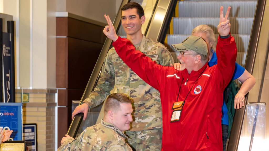 Volunteering for Badger Honor Flight